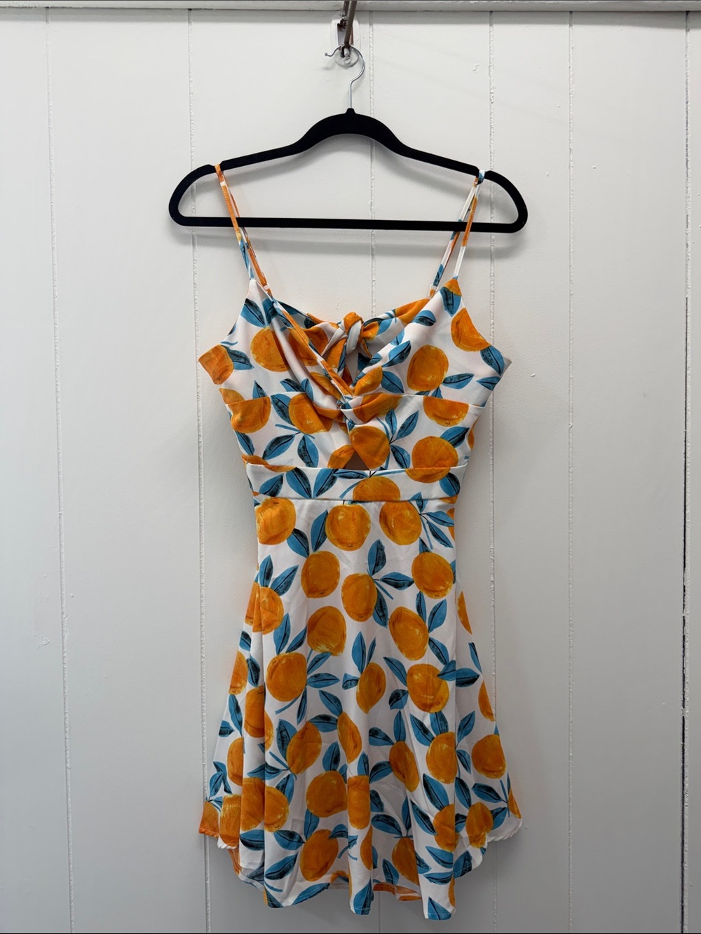 NWOT | SHEIN | Twist Front & Tie Back Mini Dress | L